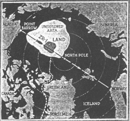 Lt. Green's Estimate of Location of Crockerland